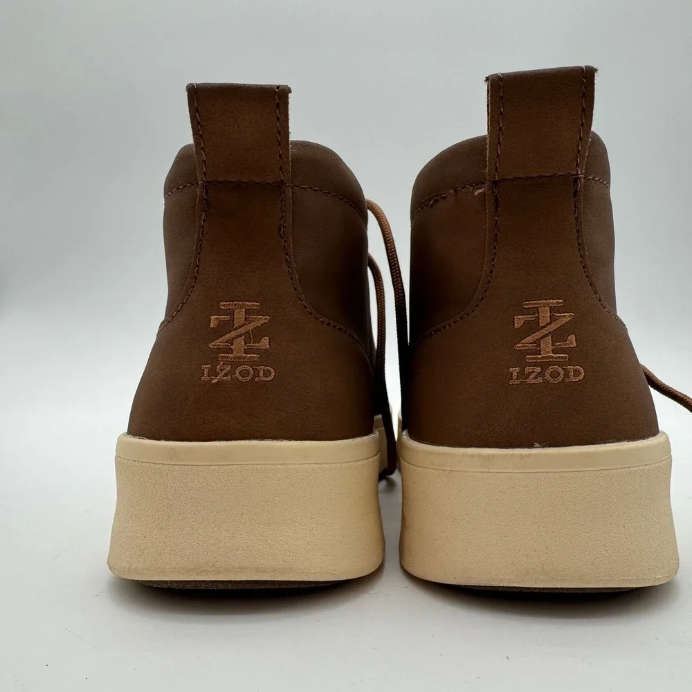 IZOD Palmer Brown Chukka Boots Men's‎ Size 9 New With Box